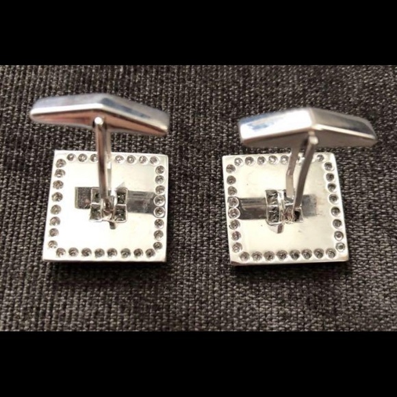 DIAMOND CUFF LINKS - Picture 4 of 4